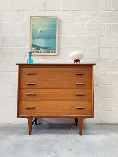 1960s ‘Codan’ Chest Of Four Drawers By John Herbert For Younger 