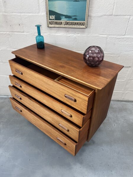 Vintage ‘Codan’ Chest Of Four Drawers By John Herbert For Younger 