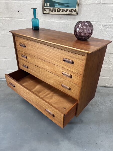 Vintage ‘Codan’ Chest Of Four Drawers By John Herbert For Younger 