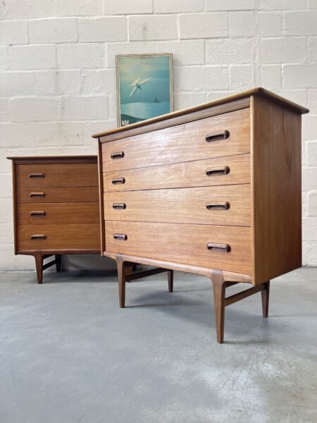 Vintage ‘Codan’ Chest Of Four Drawers By John Herbert For Younger 