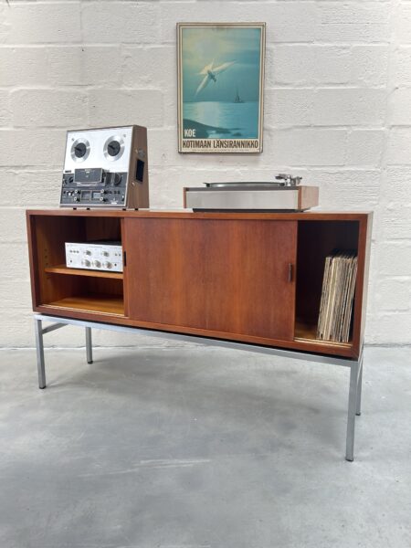 1970s Scratch Built Sideboard / Record Cabinet