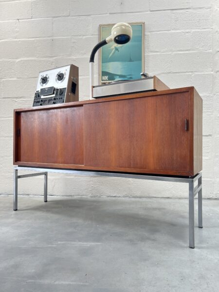 1970s Scratch Built Sideboard / Record Cabinet