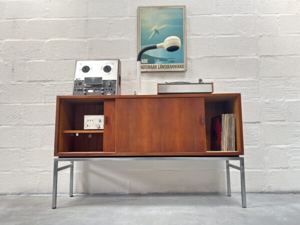 1970s Scratch Built Sideboard / Record Cabinet