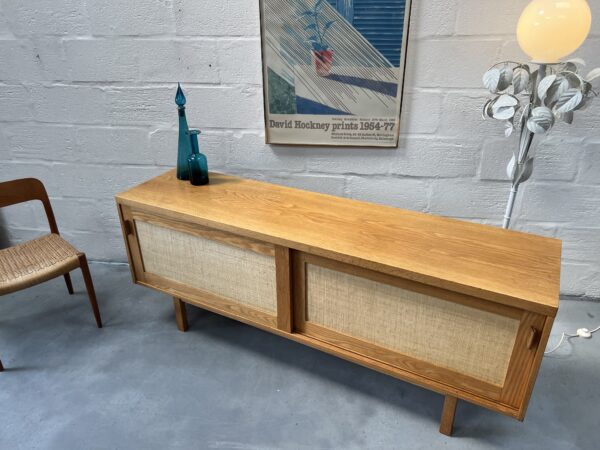 1980s Vintage Litton Rush Fronted Sideboard