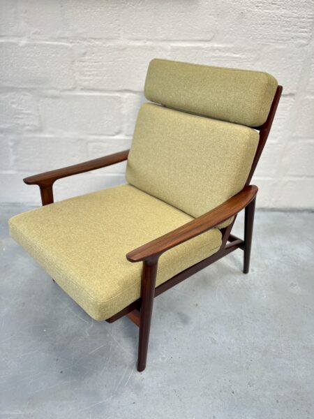 Vintage Pair of 1960s Afromosia Guy Rogers Armchairs, 'New Yorker'