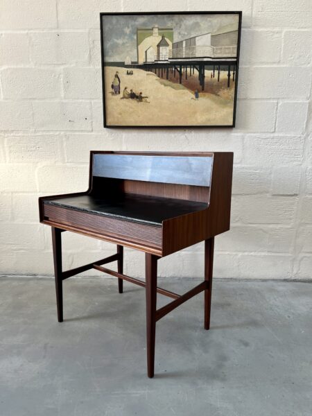 Vintage Mid Century Teak Richard Hornby Writing Desk / Bureau