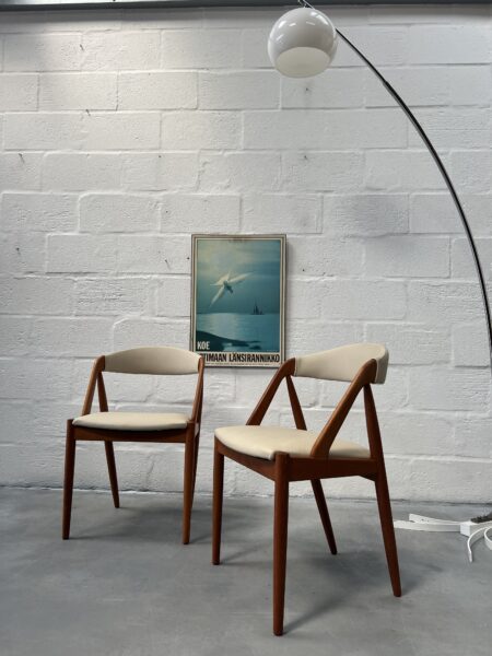 Pair of Kai Kristiansen Chairs, Model 31 Danish 1960s