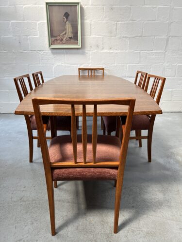 1950s Extending Dining Table & 6 Chairs by Gordon Russell