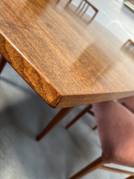 1950s Extending Dining Table & 6 Chairs by Gordon Russell