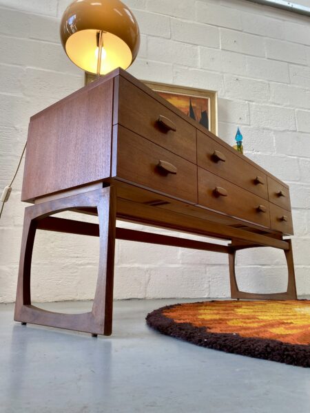 Mid Century 1960s G Plan 'Quadrille' Dressing Chest 