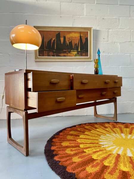 Mid Century 1960s G Plan 'Quadrille' Dressing Chest 