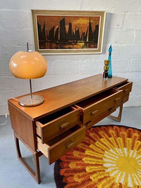 Mid Century 1960s G Plan 'Quadrille' Dressing Chest 