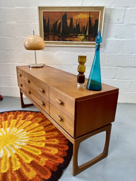 Mid Century 1960s G Plan 'Quadrille' Dressing Chest 