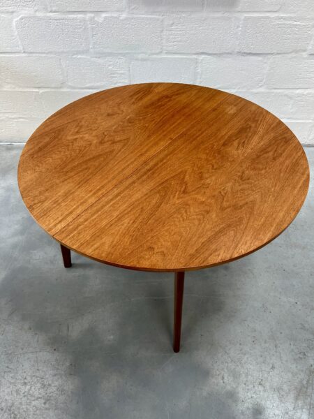 Mid Century Dining Table and 4 Chairs for Mahjongg, Vlaardingen