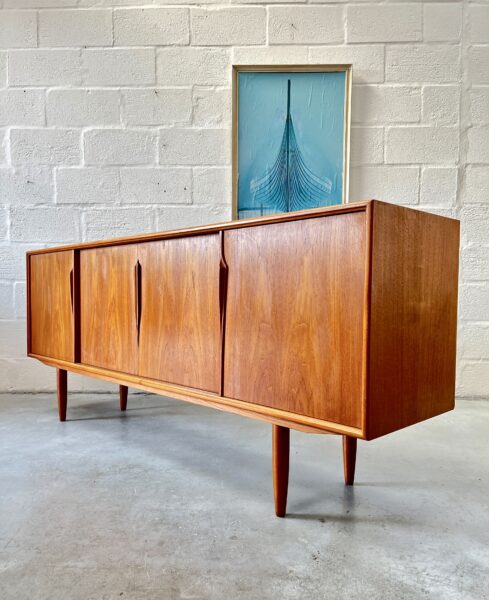 1960s Mid Century Danish Teak Sideboard by Gunni Omann