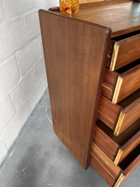 Mid Century White & Newton Chest of Five Drawers