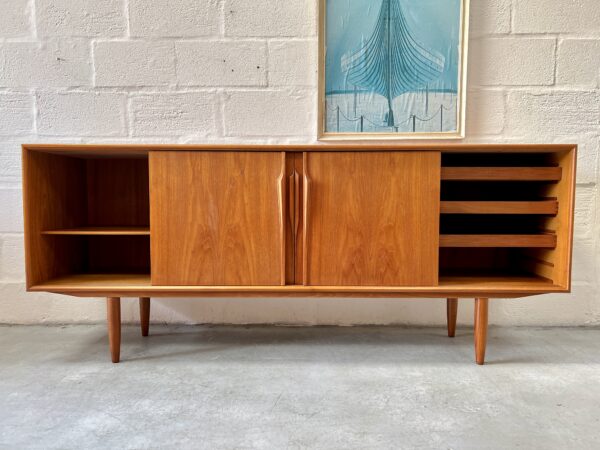 1960s Mid Century Danish Teak Sideboard by Gunni Omann