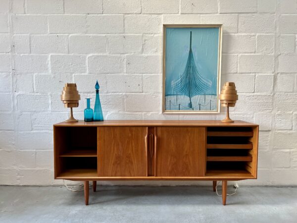 1960s Mid Century Danish Teak Sideboard by Gunni Omann