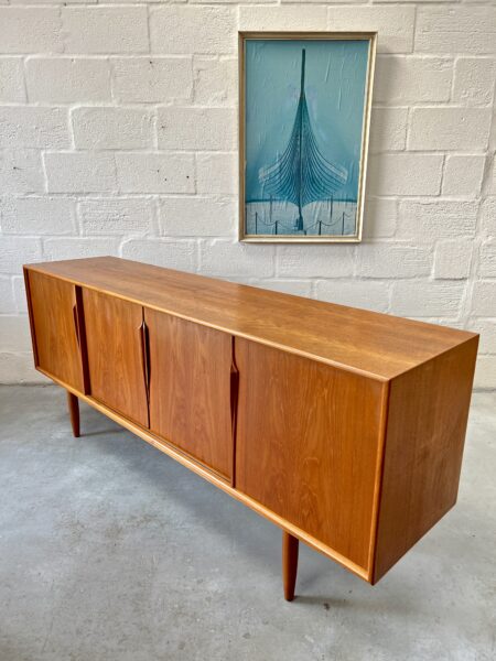 1960s Mid Century Danish Teak Sideboard by Gunni Omann