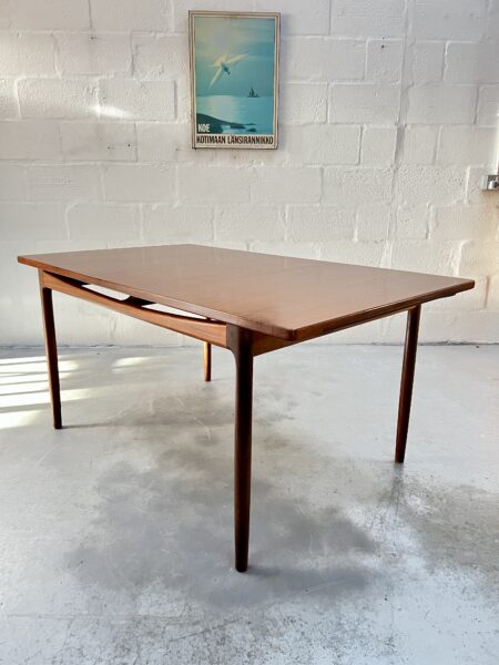 I.B. Kofod Larsen Danish Design G Plan Dining Table and Six Chairs