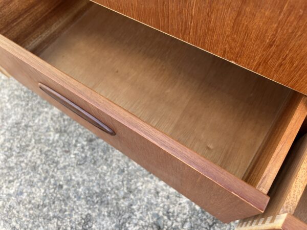 Vintage Teak Low Sideboard / Chest of Drawers