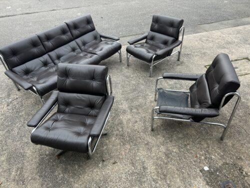 Iconic Vintage Pieff 'Alpha' Lounge Suite 