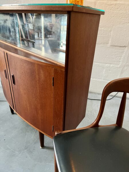 1960s Mid Century Teak Drinks / Cocktail Cabinet / Bar