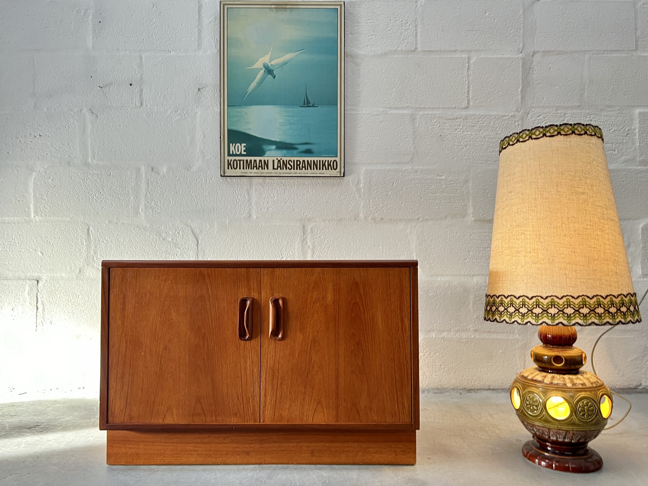 Vintage Fresco G Plan Low Small Cabinet