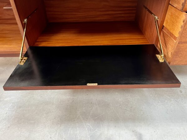 1960s Vintage Walnut Sideboard Designed by Robert Heritage