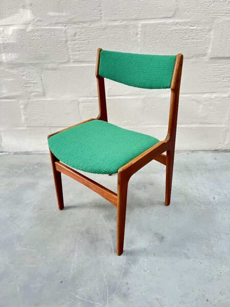 8 Vintage Erik Buch Danish Dining Chairs for O.D Mobler, Model 89