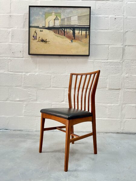 Vintage 1960s Dining Table & 4 Chairs