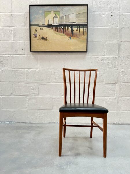 Vintage 1960s Dining Table & 4 Chairs