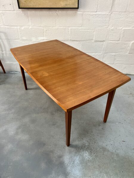 Vintage 1960s Dining Table & 4 Chairs