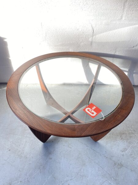 1960s Vintage G Plan Round Coffee Table