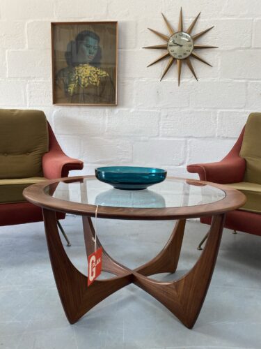 1960s Vintage G Plan Round Coffee Table