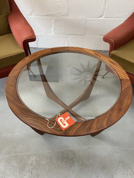 1960s Vintage G Plan Round Coffee Table