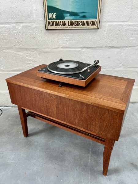 Vintage Scratch Built Teak Hifi / Media Stand