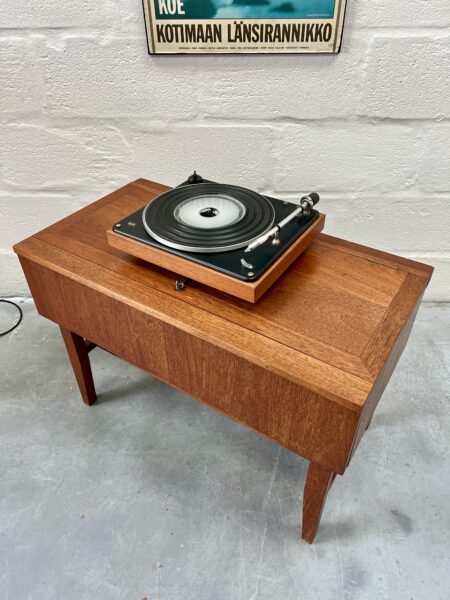 Vintage Scratch Built Teak Hifi / Media Stand