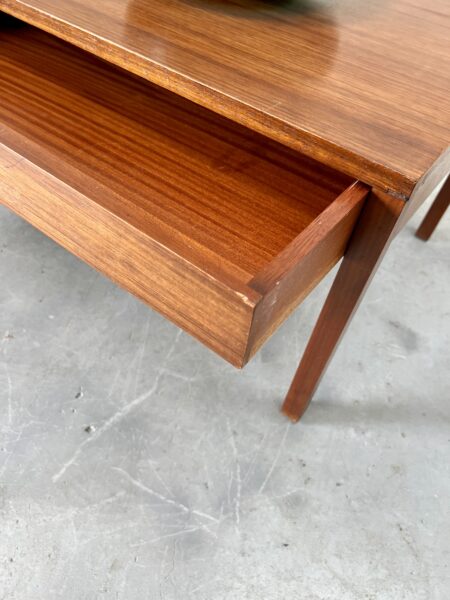 Vintage Meredew Teak Coffee Table with Drawer Tray