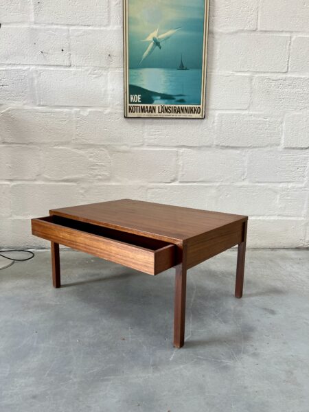 Vintage Meredew Teak Coffee Table with Drawer Tray