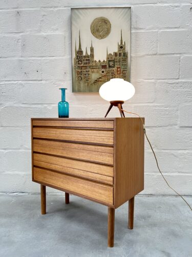 1960s Vintage Danish Chest of Drawers by Paul Cadovius