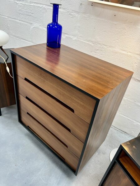 1950s Mid Century Walnut 'C' Range Chest of Drawers for Stag  