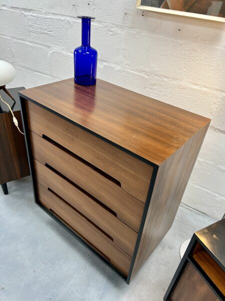 1950s Mid Century Walnut 'C' Range Chest of Drawers for Stag  