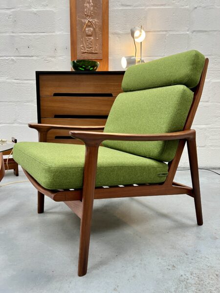 1960s Afromosia Guy Rogers Armchairs, 'New Yorker'