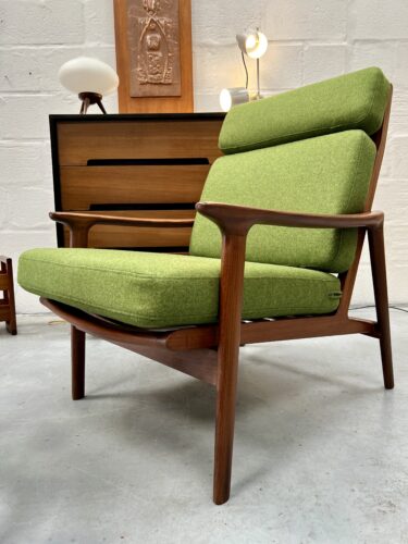 1960s Afromosia Guy Rogers Armchairs, 'New Yorker'