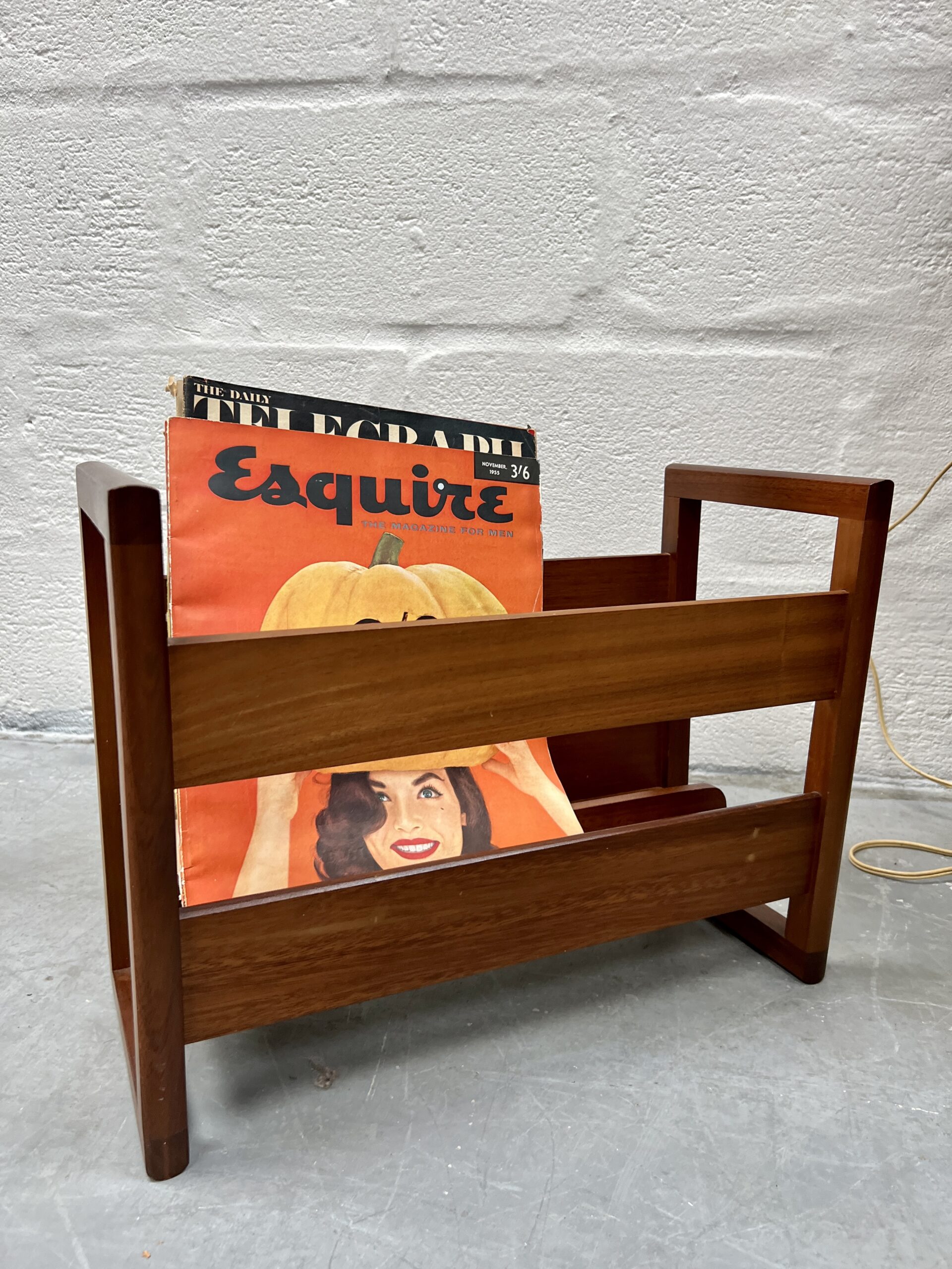 Vintage Guy Rogers Magazine Rack