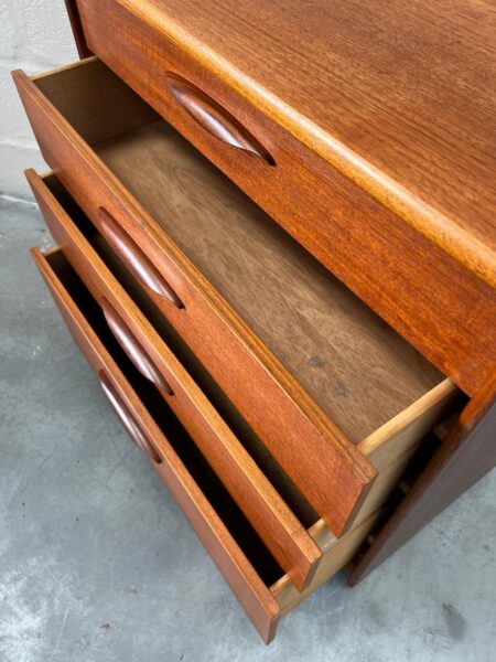 1960s Austinsuite Vintage Teak Chest of Drawers