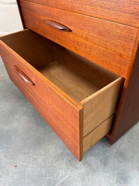 1960s Austinsuite Vintage Teak Chest of Drawers