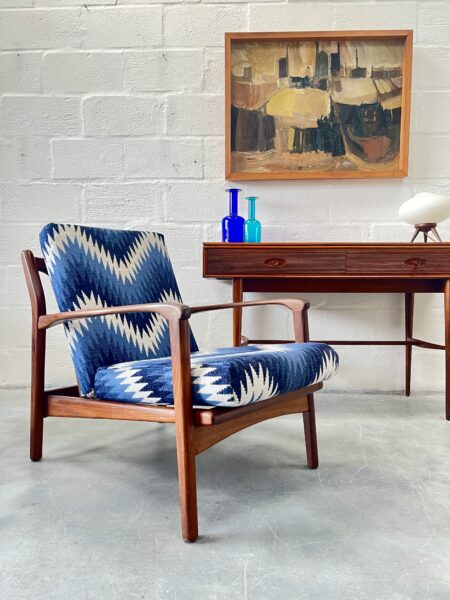 Mid Century 1960s Toothill Afromosia 'Wentworth' Armchair 