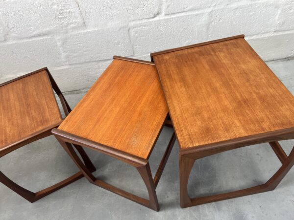 1960s G Plan Quadrille Teak Nest Of Tables